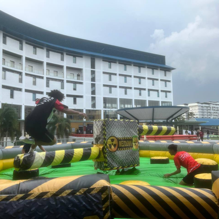 Image of Sports Club students engaging in an event
